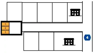 特P 東伏見4-8駐車場の図面