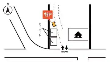 特P 加茂612-10駐車場の図面