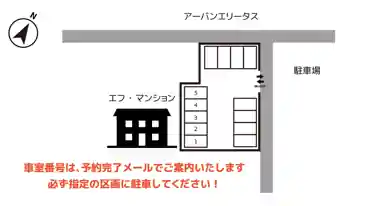 特P 北町7-2-12駐車場の図面