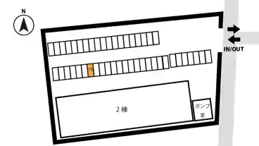 特P 【79番】引山荘駐車場の図面