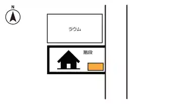 特P 岸町2-5-5駐車場の図面