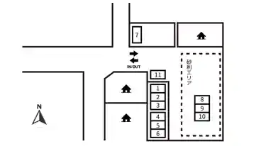 特P 京増モータープールの図面