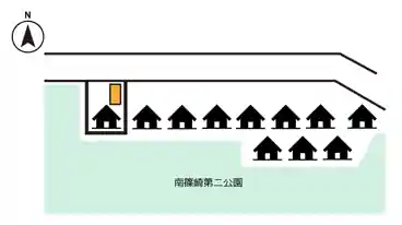 特P 南篠崎町5-8-7駐車場の図面