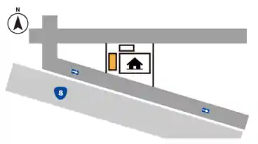 特P 松葉1-3-6駐車場の図面