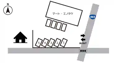 特P 岩瀬844駐車場の図面