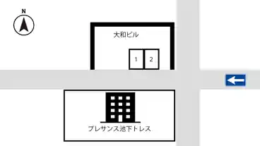 特P 仲田2-11-12駐車場の図面