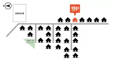 特P 中清戸2-857-5駐車場の図面