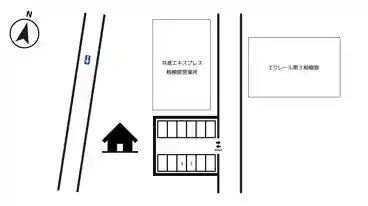 特P 田名3989-1駐車場の図面