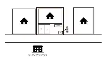 特P 《軽・コンパクト》下末吉3−12−29駐車場の図面