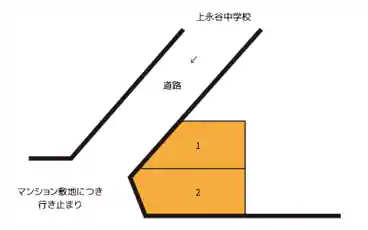 特P 上永谷4-15-32駐車場の図面