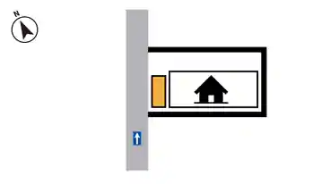 特P 松庵1-2-23駐車場の図面