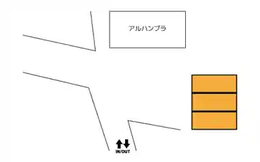 特P アルハンブラ駐車場の図面