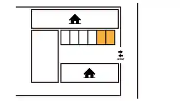 特P 北新町1-8-7付近駐車場の図面