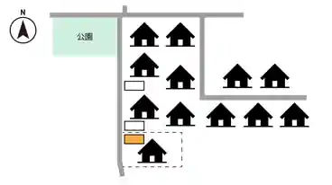 特P 淀新町124-52駐車場の図面