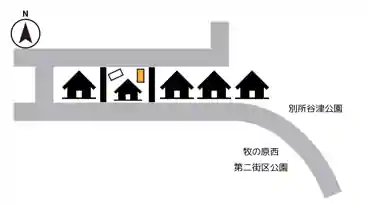 特P 牧の原3-3-44駐車場の図面