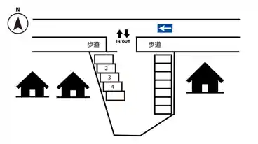 特P 澤361-1駐車場の図面