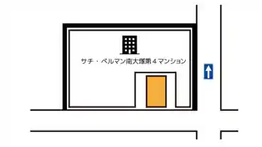 特P 南大塚1-38-4駐車場の図面