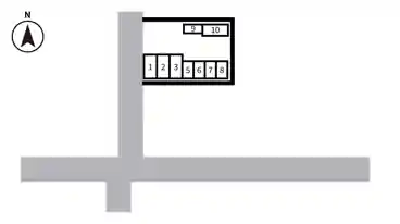 特P 紀三井寺1121駐車場の図面