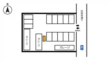 特P 《バイク専用》SANパーク墨田本所3駐車場の図面