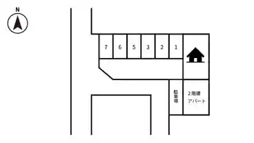 特P 水島町7-48駐車場の図面