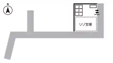 特P リゾ宝塚内駐車場の図面