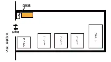 特P 《バイク専用》BIGBOX川口・安行 二ノ宮店駐車場の図面