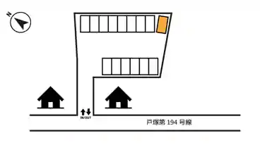 特P リビングパーク横浜上倉田町第1　駐車場の図面