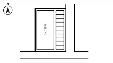 特P FK戸辺ハイツ駐車場の図面