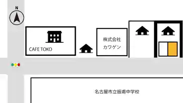 特P 【軽専用】北千種1丁目2-28駐車場の図面