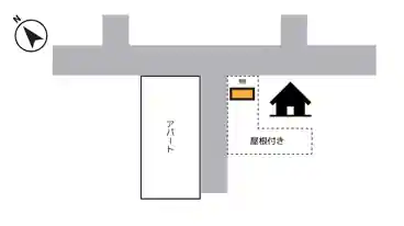 特P 西阿知町708駐車場の図面