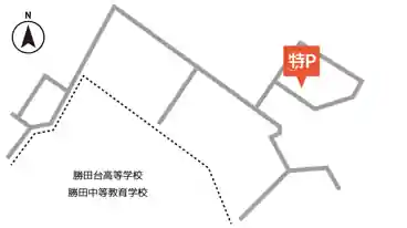 特P 足崎1458-807 駐車場の図面