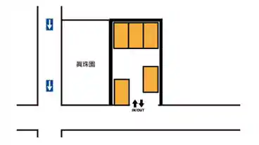 特P 眞珠園専用駐車場の図面