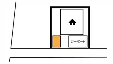 特P 荒巻神明町1-13駐車場の図面