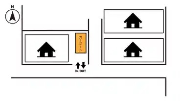 特P 宍甘103-15駐車場の図面