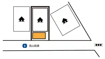 特P 《軽・コンパクト》古ケ崎76駐車場の図面