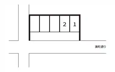 特P 湊町通2ノ町2641駐車場の図面