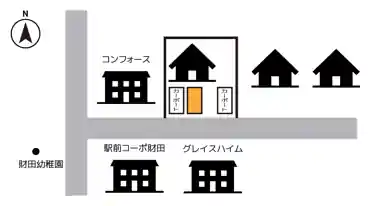 特P 《軽・コンパクト》長岡67-36駐車場の図面