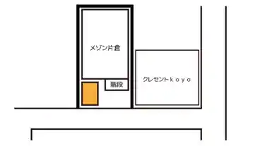 特P 《軽・コンパクト》片倉町445-4駐車場の図面