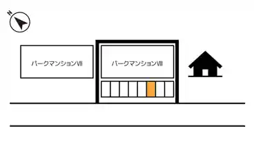 特P 大和一条5丁目7－9駐車場の図面