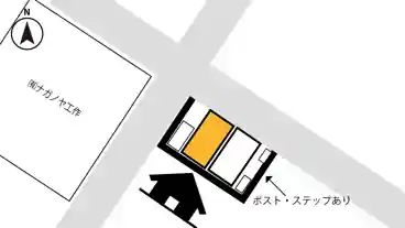 特P 【臨時】高丘西1-17-30駐車場の図面