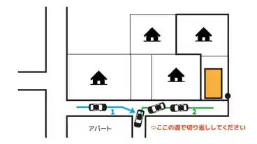 特P 永福4-30-17駐車場の図面