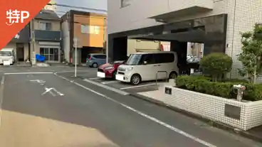 特P 【A】ラフィネ一番町バイク駐車場の全体