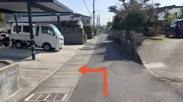 特P 【屋根あり】加治木町反土716-3駐車場の図面