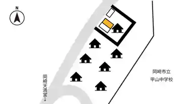 特P 【臨時】中町天神入18-2駐車場の図面