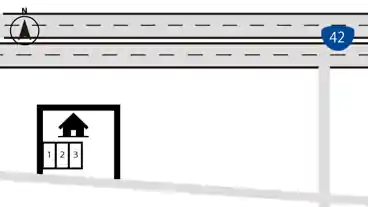 特P 二見町荘225−2付近駐車場の図面