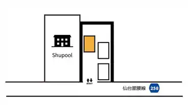 特P 《夜間》長町南3-15-10駐車場の図面