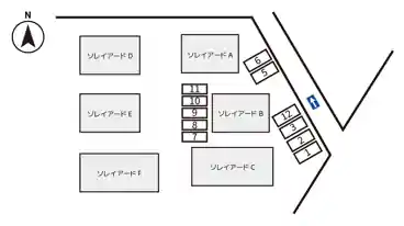 特P ソレイアード駐車場の図面