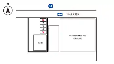 特P 北ノ新地上六軒丁10駐車場の図面