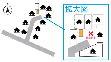 特P 駒場1-13-7駐車場の図面