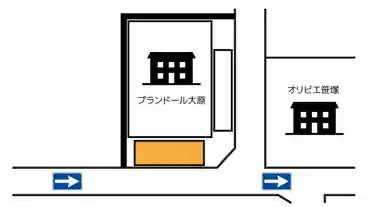 特P 大原1-41-11駐車場の図面